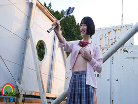 放課後にセルフ露出する優等生J系を見つけたので…【Ｊ系４名】　サンプル画像09